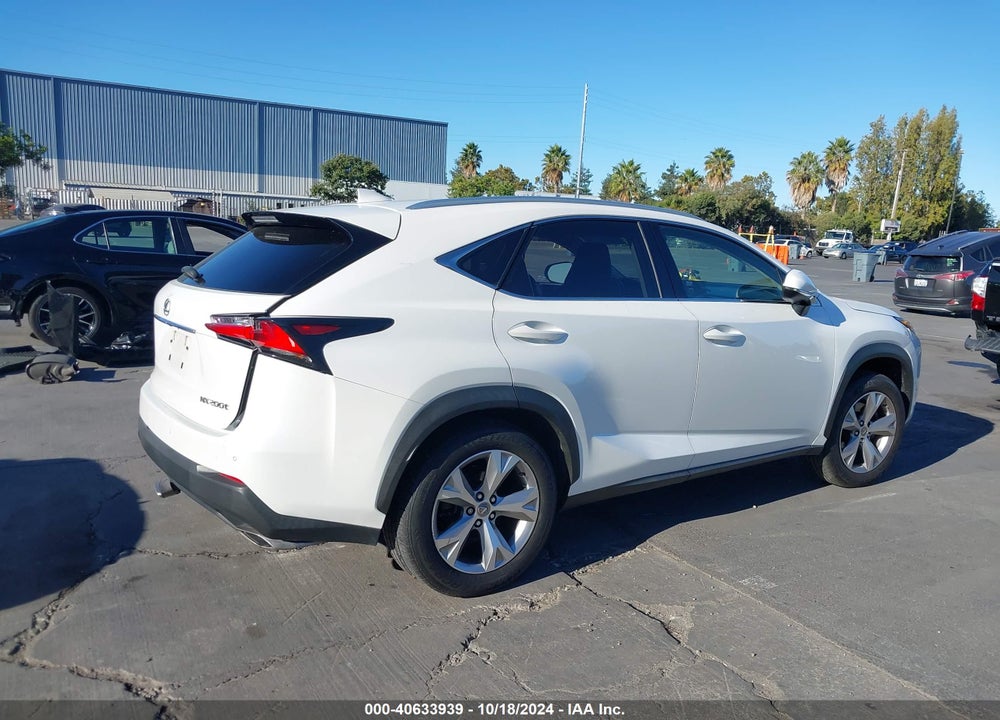 2017 LEXUS NX 200T VIN: JTJYARBZ0H2055934