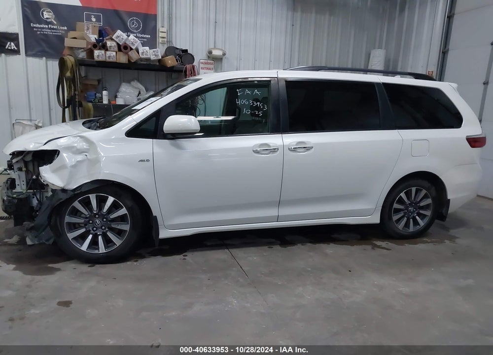 2019 TOYOTA SIENNA XLE PREMIUM 7 PASSENGER VIN: 5TDDZ3DC5KS223244