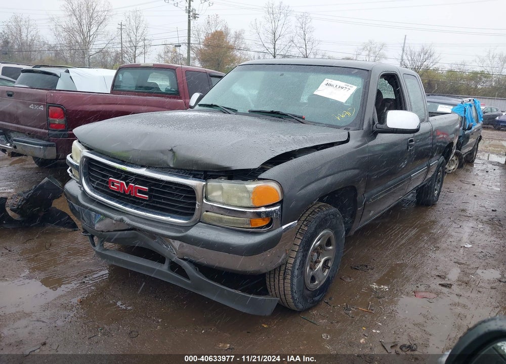 2002 GMC SIERRA 1500 SL/SLE/STANDARD VIN: 1GTEK19T92E258154