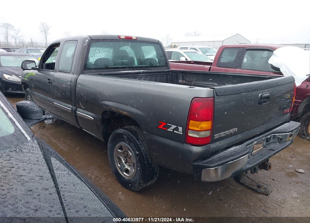 2002 GMC SIERRA 1500 SL/SLE/STANDARD VIN: 1GTEK19T92E258154