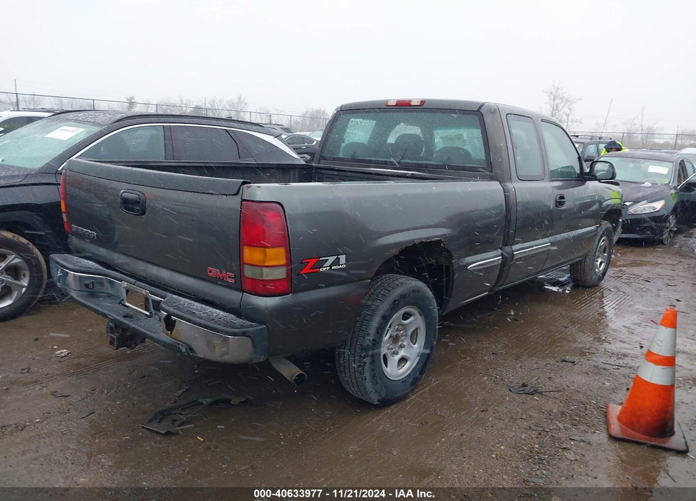 2002 GMC SIERRA 1500 SL/SLE/STANDARD VIN: 1GTEK19T92E258154