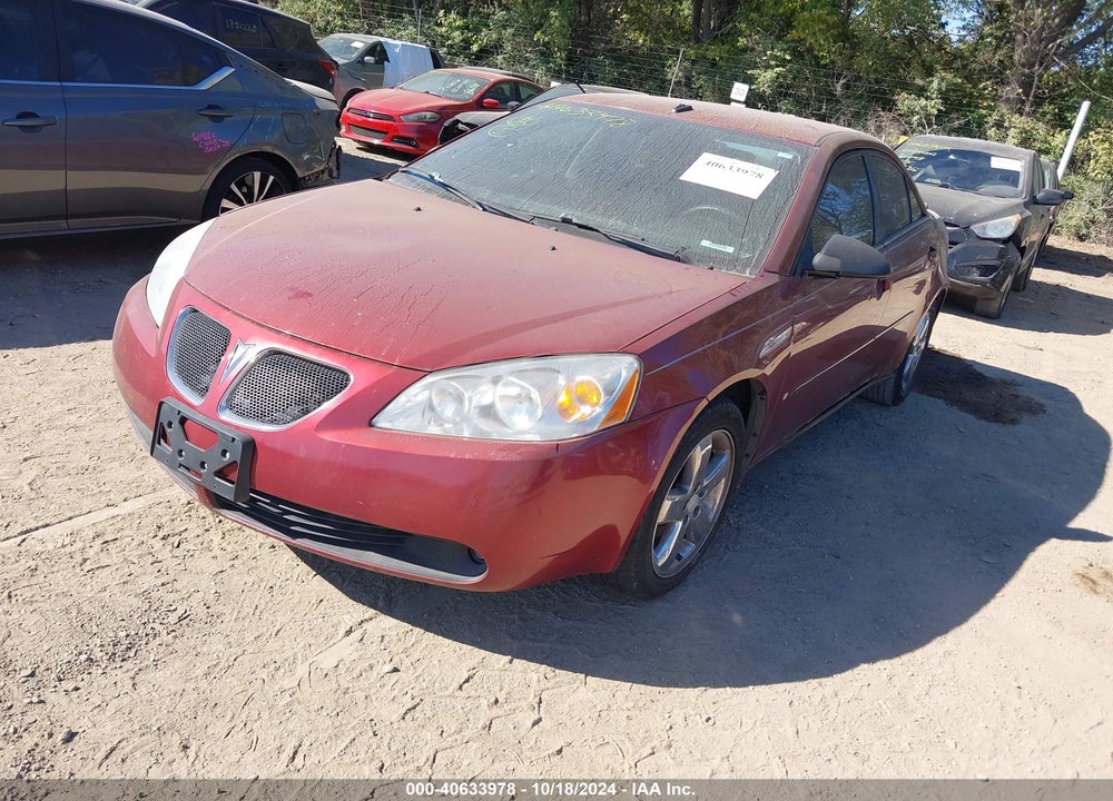2008 PONTIAC G6 GT VIN: 1G2ZH57N984126056