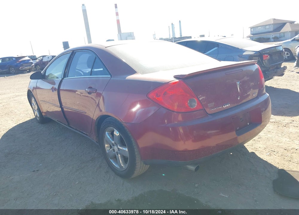 2008 PONTIAC G6 GT VIN: 1G2ZH57N984126056