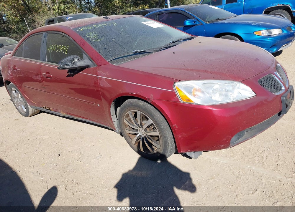 2008 PONTIAC G6 GT VIN: 1G2ZH57N984126056