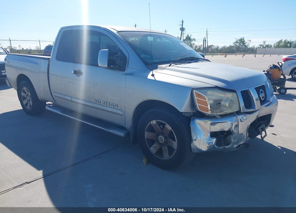 2006 NISSAN TITAN SE VIN: 1N6BA06A06N512081