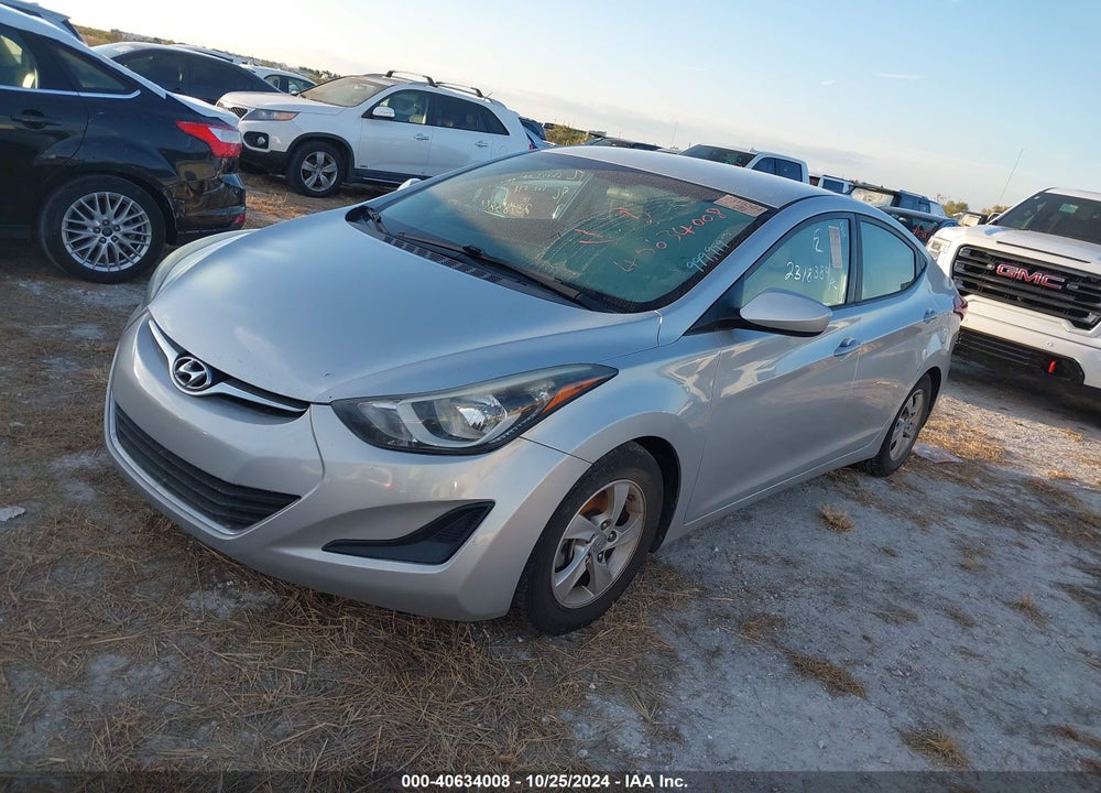 2015 HYUNDAI ELANTRA SE VIN: 5NPDH4AE6FH602098