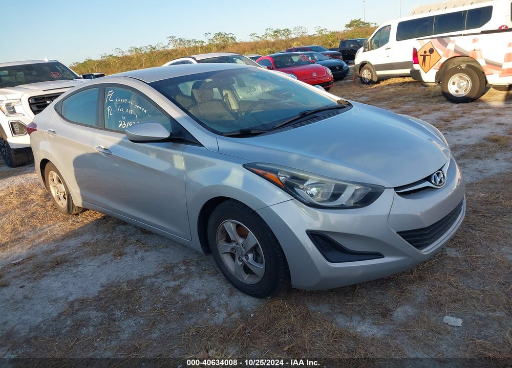 2015 HYUNDAI ELANTRA SE VIN: 5NPDH4AE6FH602098