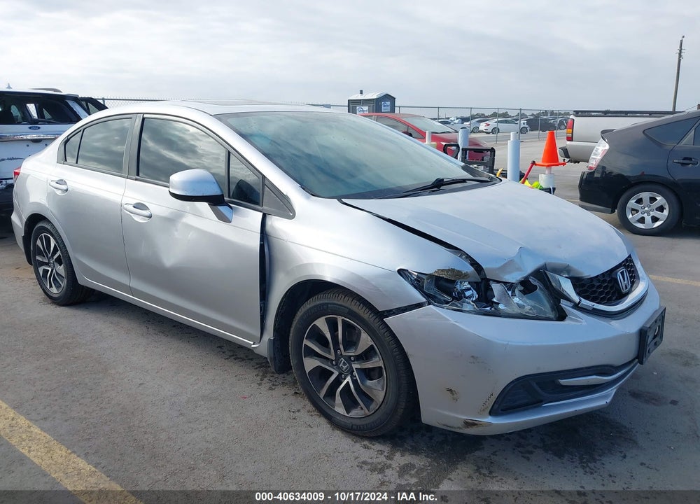 2013 HONDA CIVIC EX VIN: 19XFB2F88DE033273
