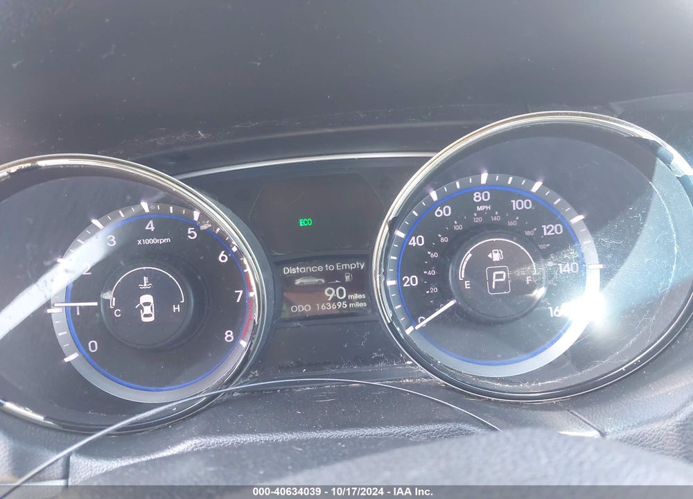2013 HYUNDAI SONATA GLS VIN: 5NPEB4AC4DH643492