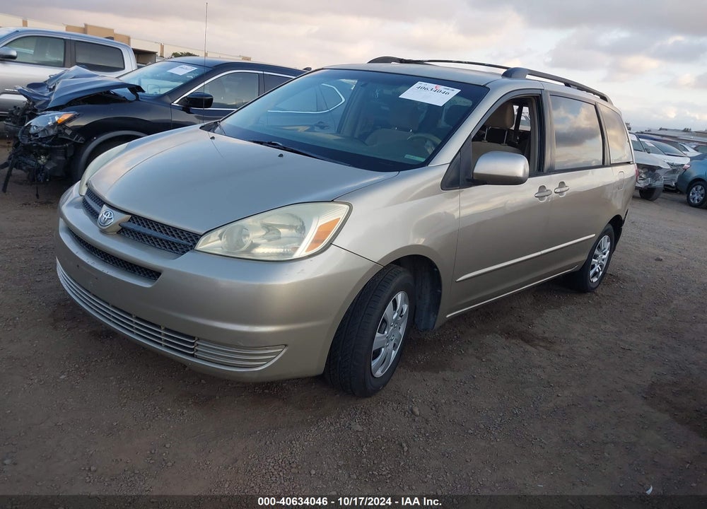 2004 TOYOTA SIENNA LE VIN: 5TDZA23C24S061262
