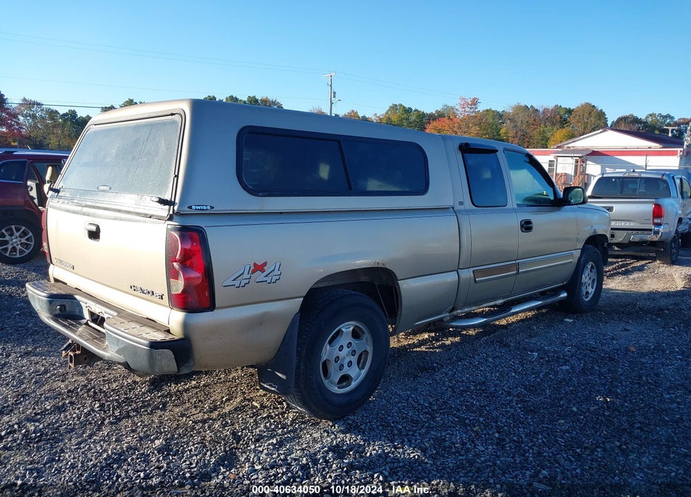 2004 CHEVROLET SILVERADO 1500 LS VIN: 1GCEK19T74E357493