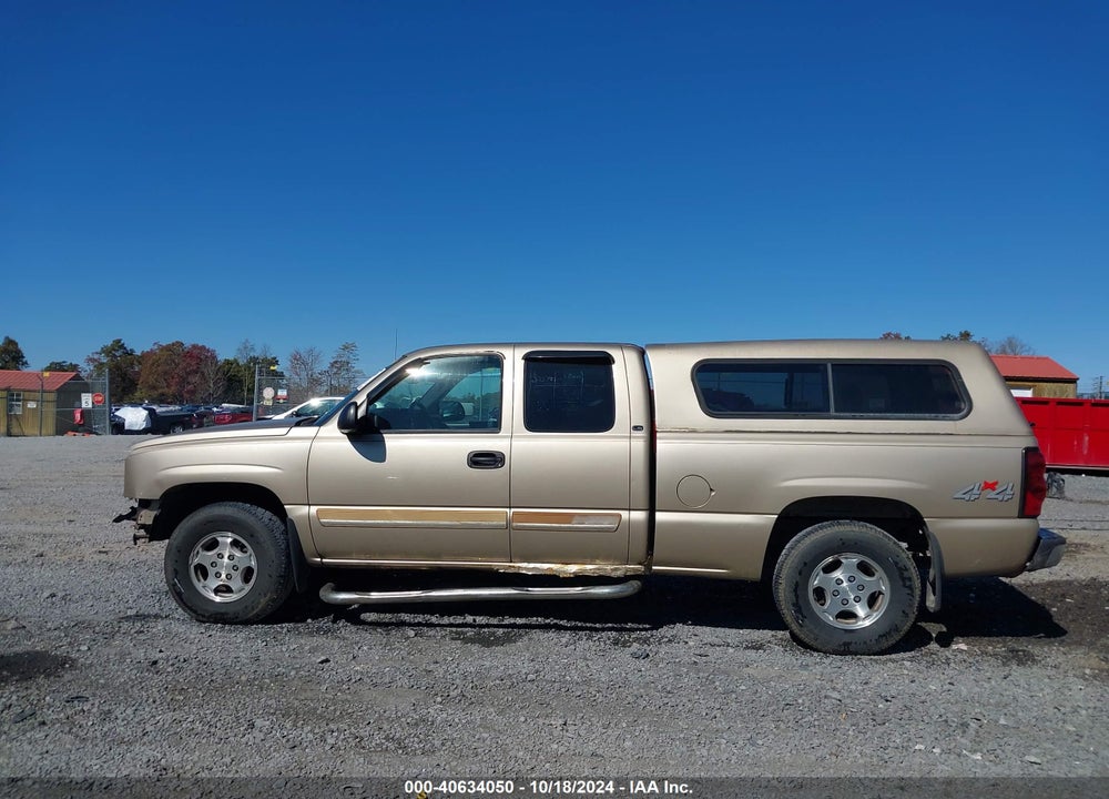 2004 CHEVROLET SILVERADO 1500 LS VIN: 1GCEK19T74E357493