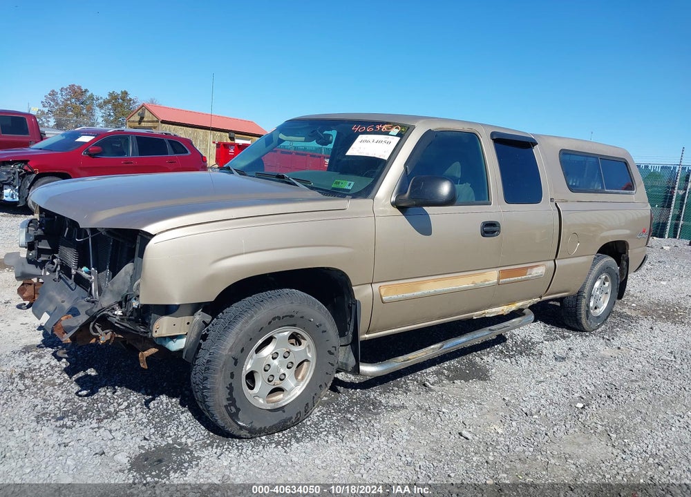 2004 CHEVROLET SILVERADO 1500 LS VIN: 1GCEK19T74E357493