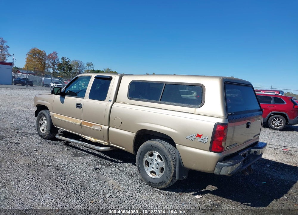 2004 CHEVROLET SILVERADO 1500 LS VIN: 1GCEK19T74E357493