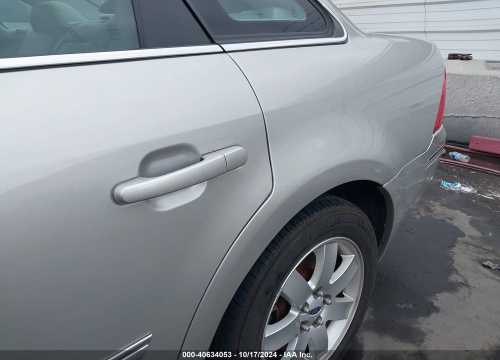 2006 FORD FIVE HUNDRED SEL VIN: 1FAFP27156G148814