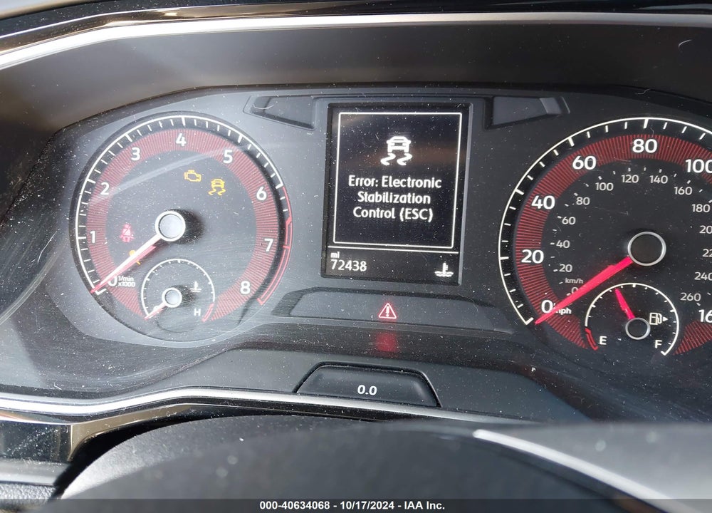 2019 VOLKSWAGEN JETTA 1.4T R-LINE/1.4T S/1.4T SE VIN: 3VWC57BU4KM220780