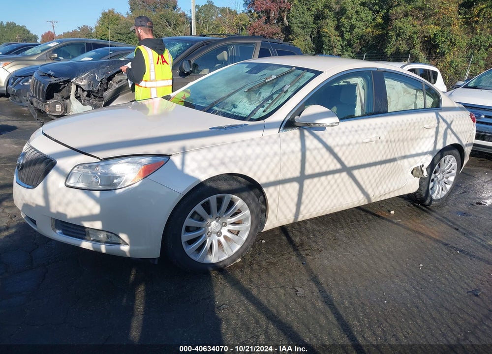 2012 BUICK REGAL VIN: 2G4GR5EK9C9157172