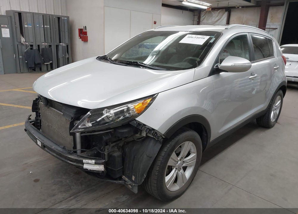 2012 KIA SPORTAGE LX VIN: KNDPB3A25C7268676