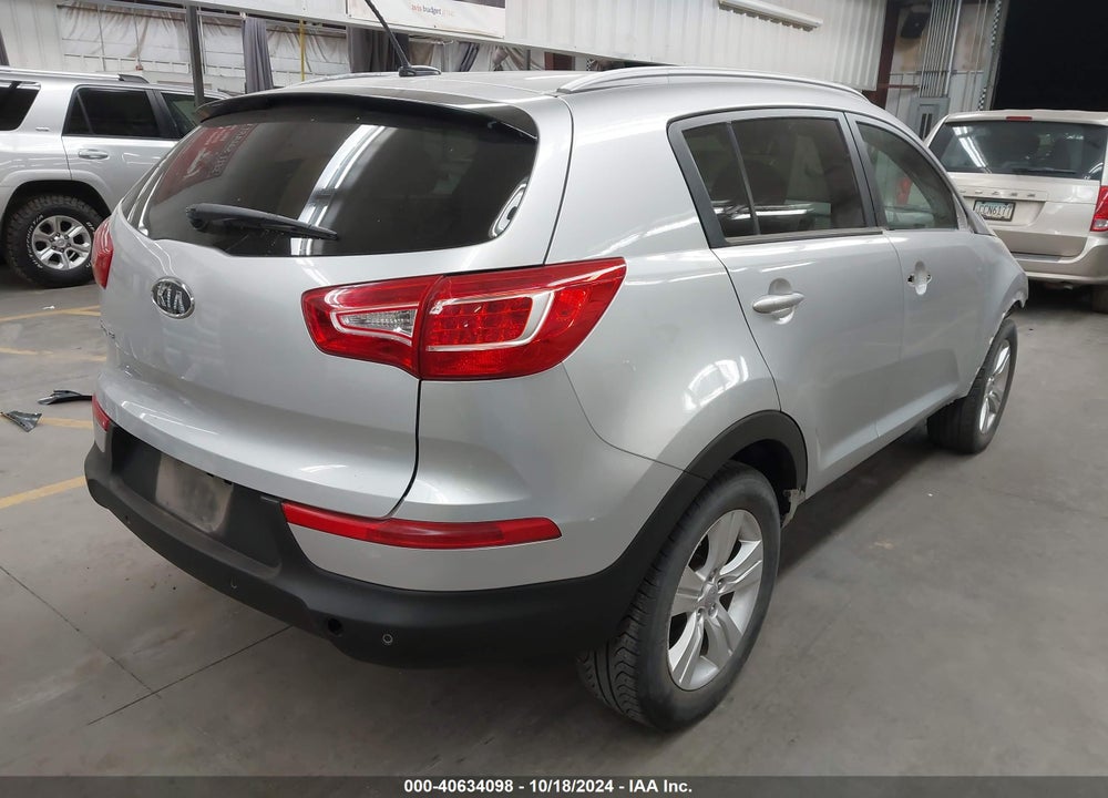 2012 KIA SPORTAGE LX VIN: KNDPB3A25C7268676