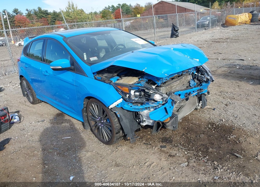 2017 FORD FOCUS RS VIN: WF0DP3TH5H4123925