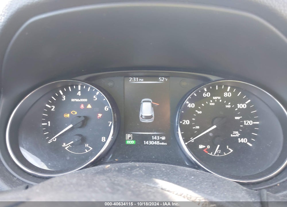 2017 NISSAN ROGUE S VIN: KNMAT2MT6HP560166