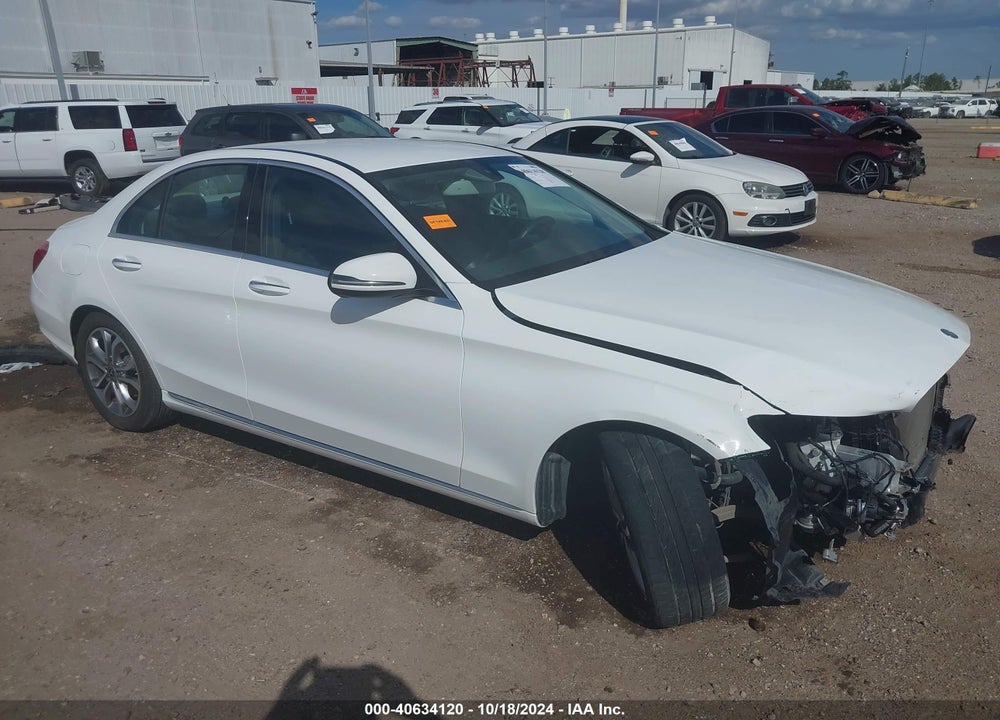 2017 MERCEDES-BENZ C 300 LUXURY/SPORT VIN: 55SWF4JB9HU231846