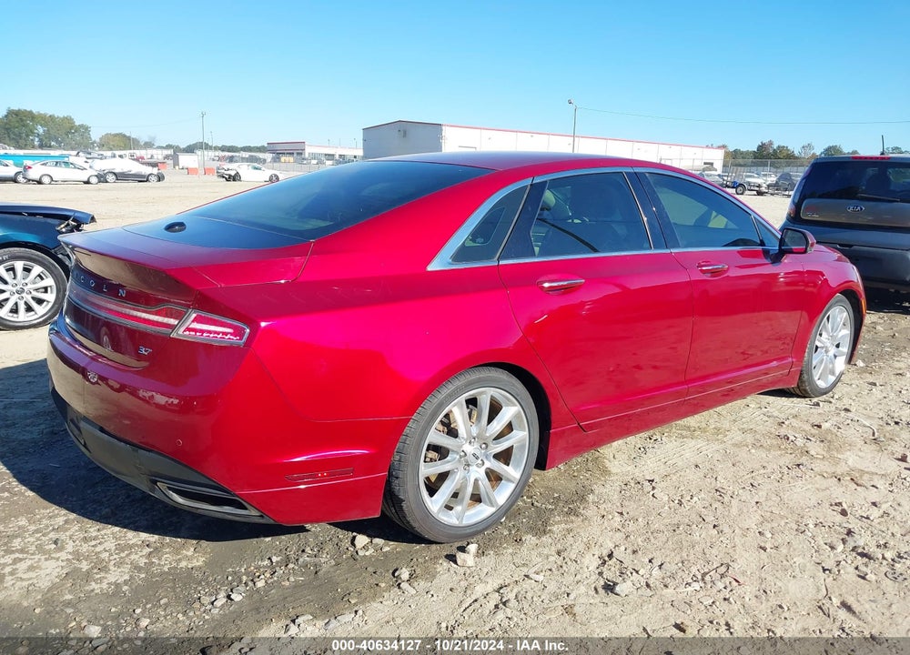 2014 LINCOLN MKZ VIN: 3LN6L2GK3ER832262