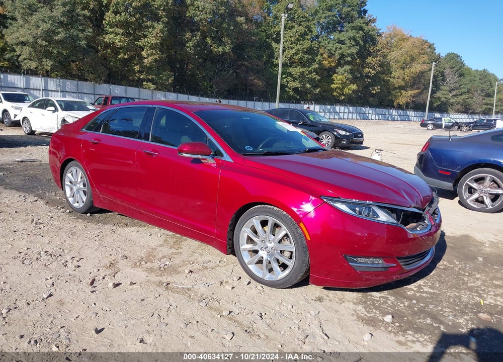 2014 LINCOLN MKZ VIN: 3LN6L2GK3ER832262