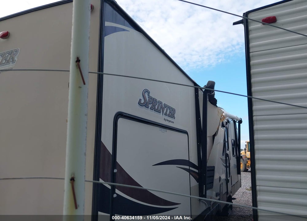 2014 KEYSTONE SPRINTER TRAVEL TRAILER VIN: 4YDT26627E1532895