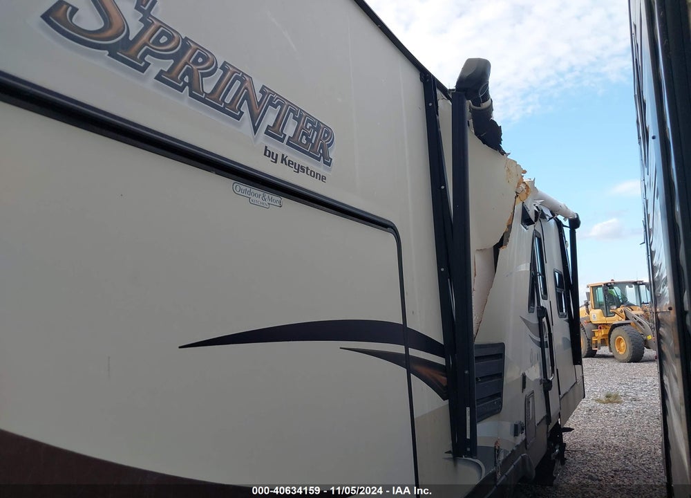 2014 KEYSTONE SPRINTER TRAVEL TRAILER VIN: 4YDT26627E1532895