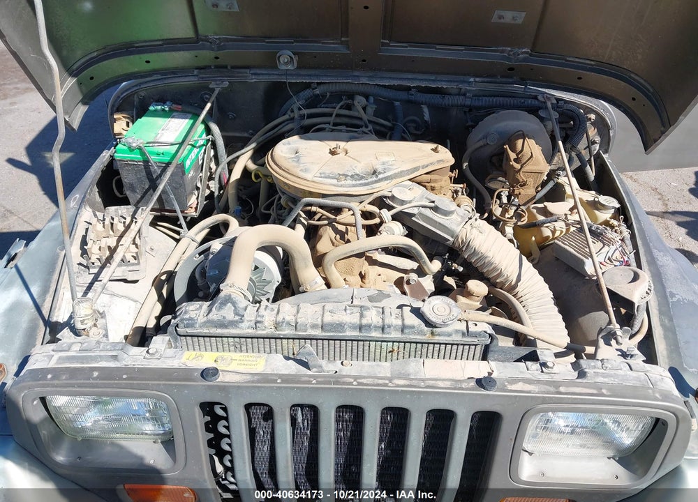 1990 JEEP WRANGLER / YJ SAHARA VIN: 2J4FY49T5LJ529468