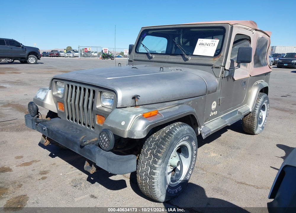 1990 JEEP WRANGLER / YJ SAHARA VIN: 2J4FY49T5LJ529468