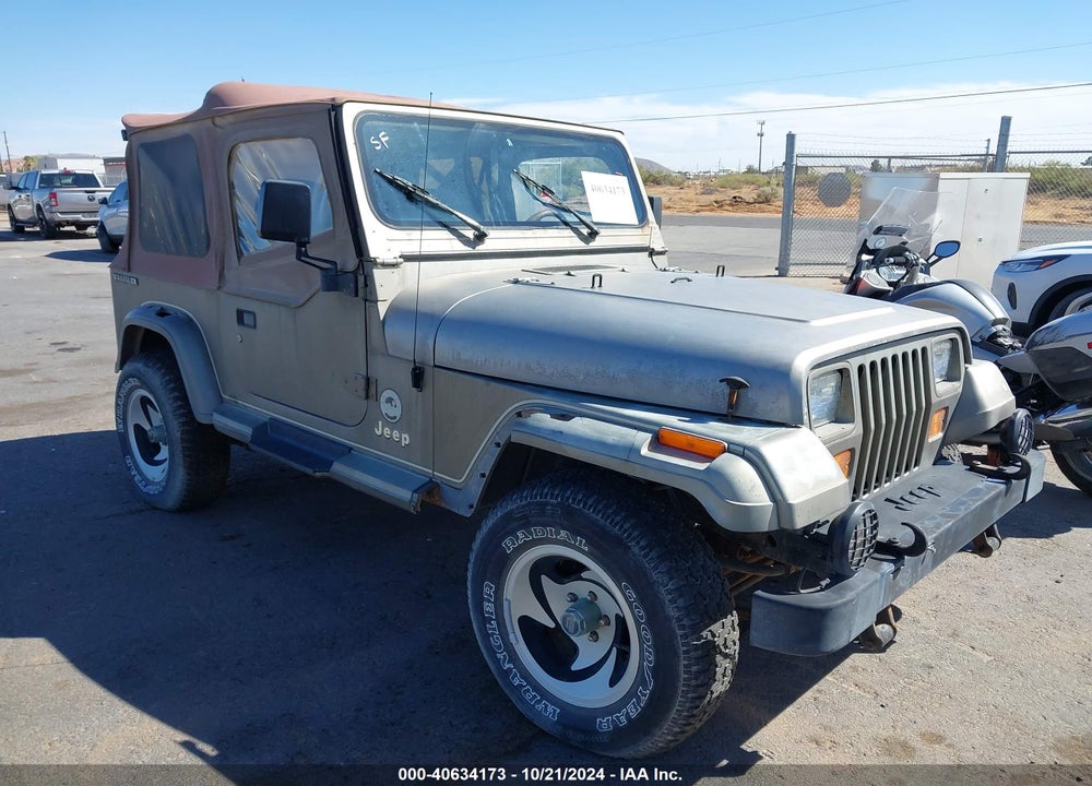 1990 JEEP WRANGLER / YJ SAHARA VIN: 2J4FY49T5LJ529468