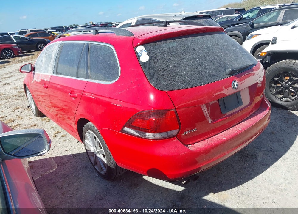 2013 VOLKSWAGEN JETTA SPORTWAGEN 2.0L TDI VIN: 3VWML7AJ1DM653414