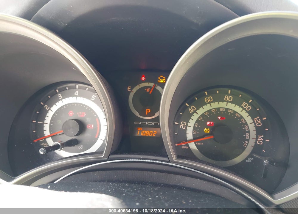 2011 SCION TC VIN: JTKJF5C79B3015504