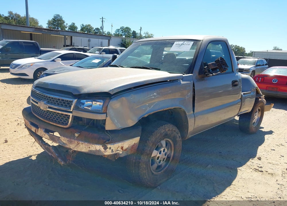 2003 CHEVROLET SILVERADO 1500 LS VIN: 1GCEK14V43Z272174