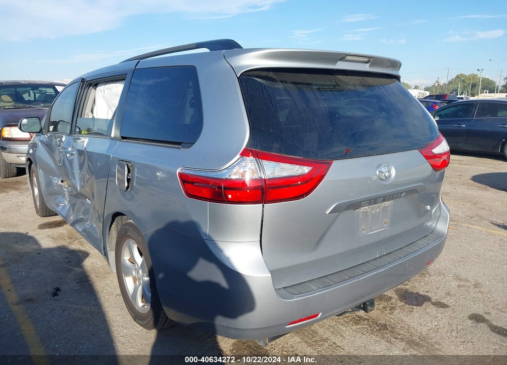 2015 TOYOTA SIENNA LE 8 PASSENGER VIN: 5TDKK3DC8FS537049