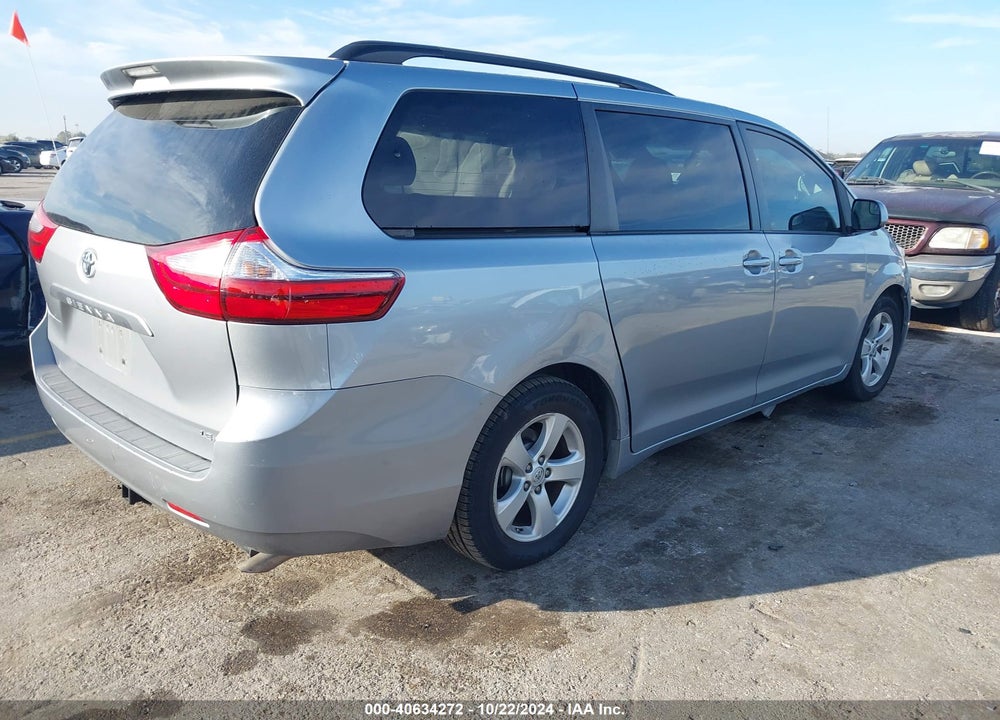 2015 TOYOTA SIENNA LE 8 PASSENGER VIN: 5TDKK3DC8FS537049