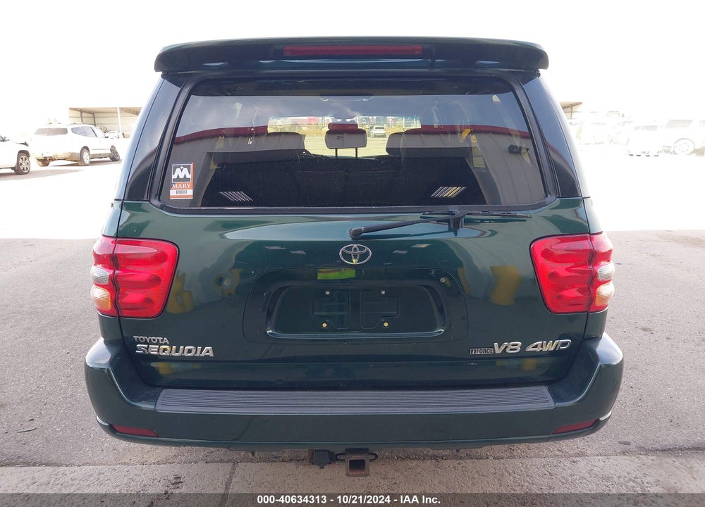 2003 TOYOTA SEQUOIA LIMITED V8 VIN: 5TDBT48A53S154273