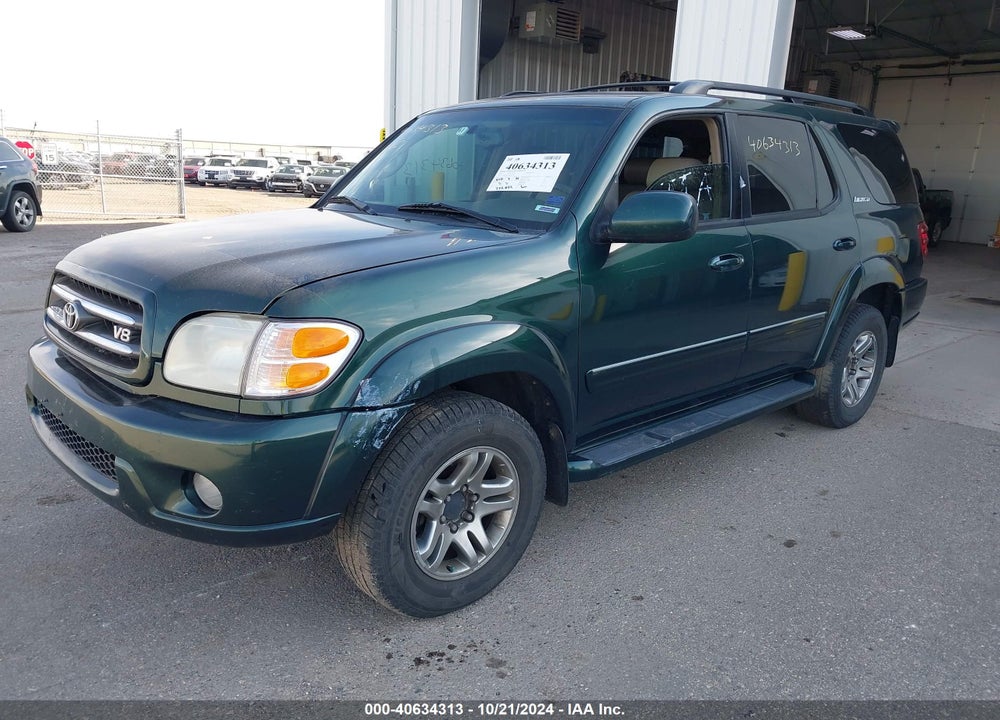2003 TOYOTA SEQUOIA LIMITED V8 VIN: 5TDBT48A53S154273