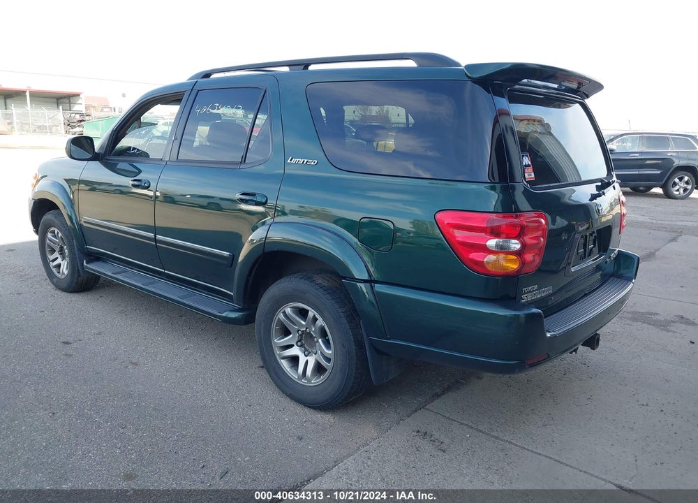 2003 TOYOTA SEQUOIA LIMITED V8 VIN: 5TDBT48A53S154273