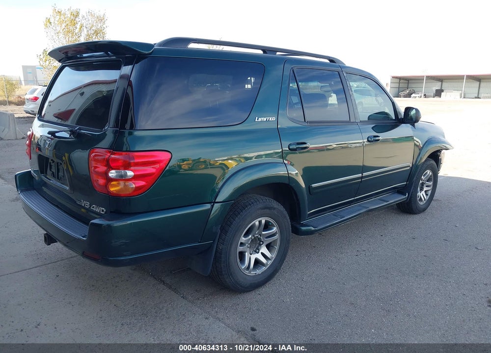 2003 TOYOTA SEQUOIA LIMITED V8 VIN: 5TDBT48A53S154273
