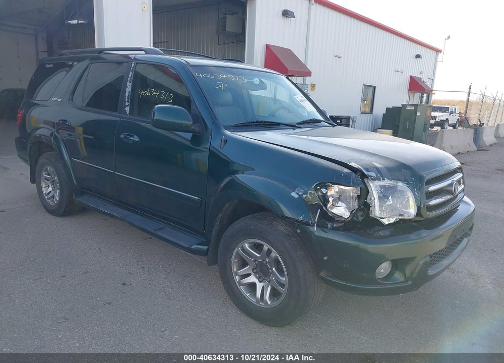 2003 TOYOTA SEQUOIA LIMITED V8 VIN: 5TDBT48A53S154273