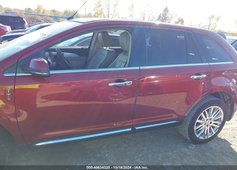 2014 LINCOLN MKX VIN: 2LMDJ6JKXEBL02967