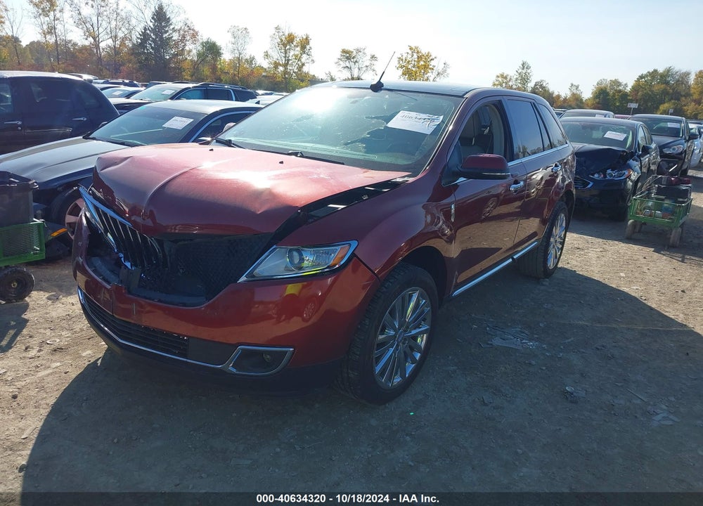 2014 LINCOLN MKX VIN: 2LMDJ6JKXEBL02967