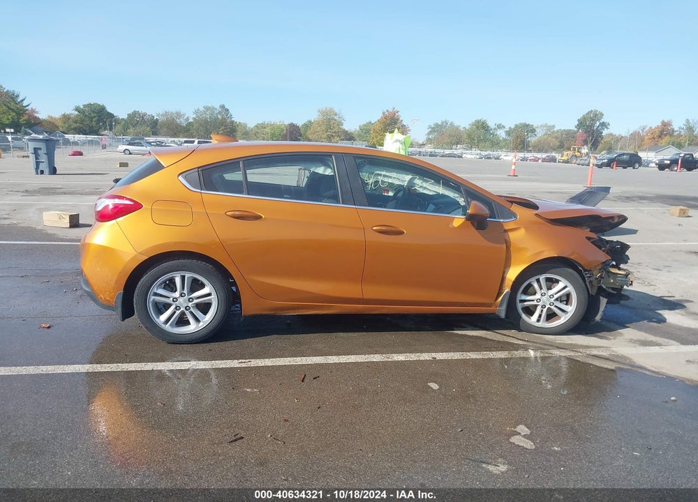 2017 CHEVROLET CRUZE LT AUTO VIN: 3G1BE6SM9HS559430