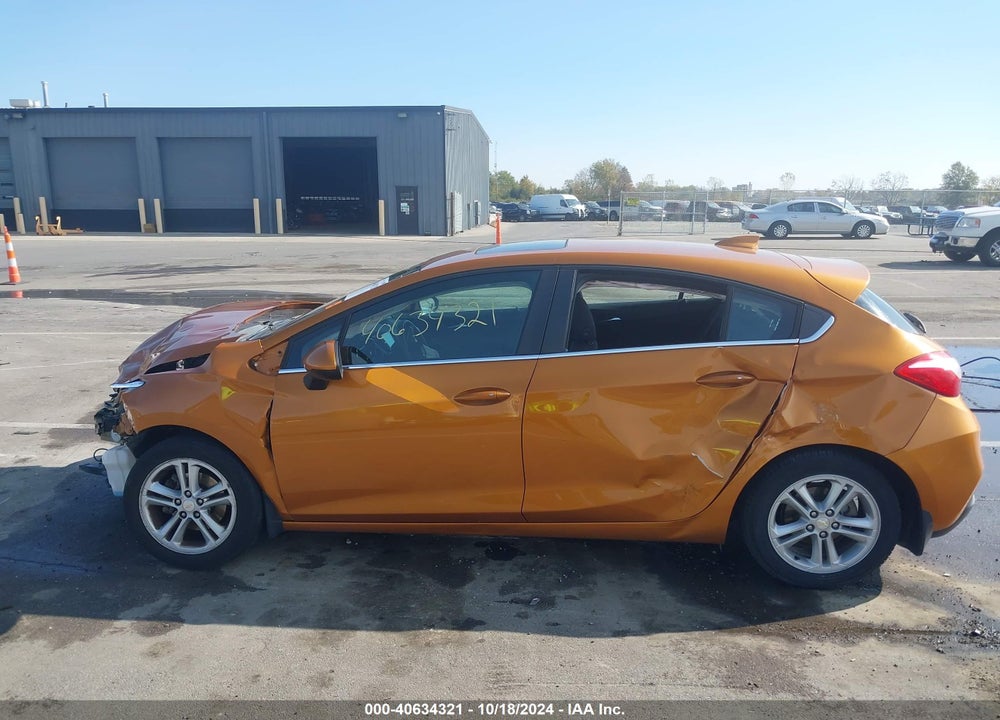 2017 CHEVROLET CRUZE LT AUTO VIN: 3G1BE6SM9HS559430