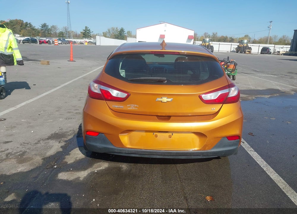 2017 CHEVROLET CRUZE LT AUTO VIN: 3G1BE6SM9HS559430