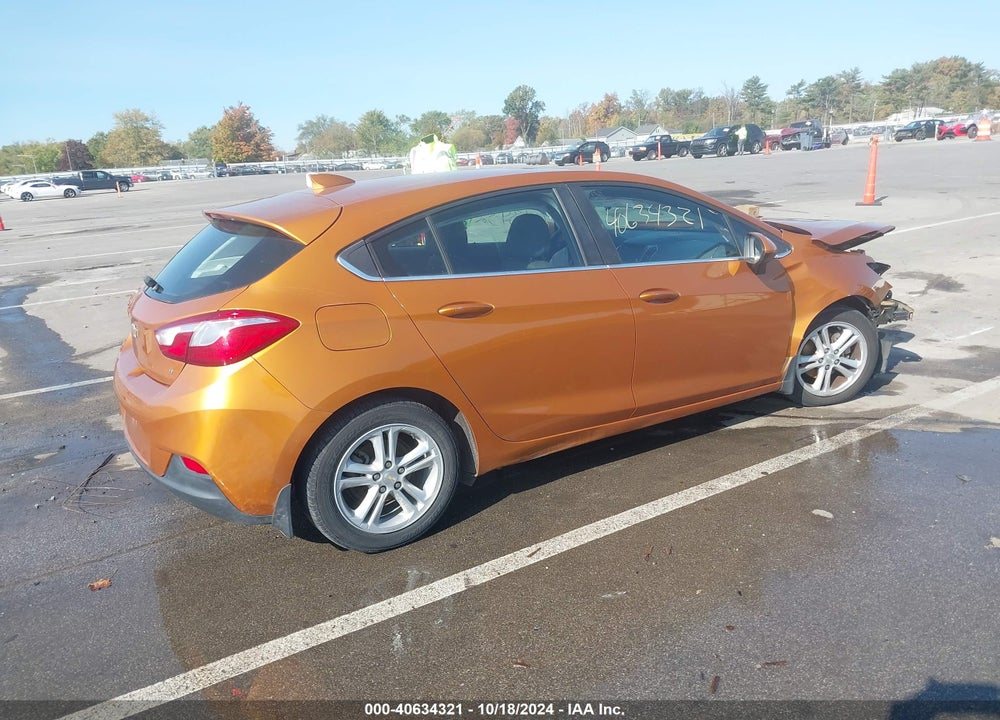 2017 CHEVROLET CRUZE LT AUTO VIN: 3G1BE6SM9HS559430