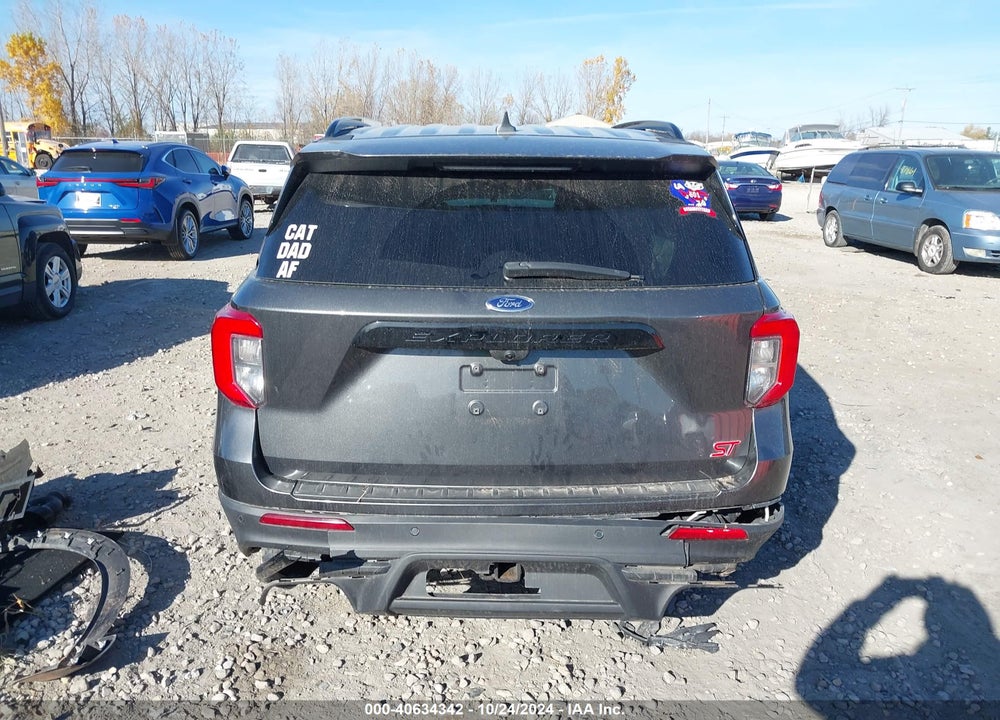 2020 FORD EXPLORER ST VIN: 1FM5K8GC4LGA01187